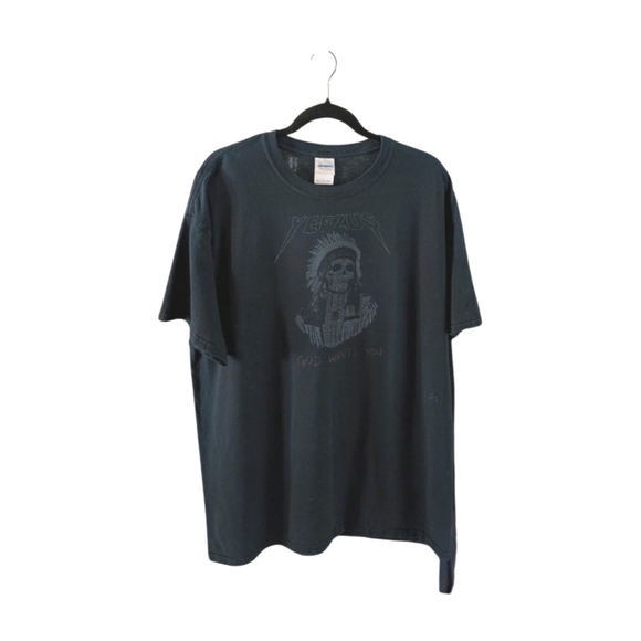 Kanye West YEEZUS God Wants You Graphic T Shirt Men's Size XL - Picture 1 of 6